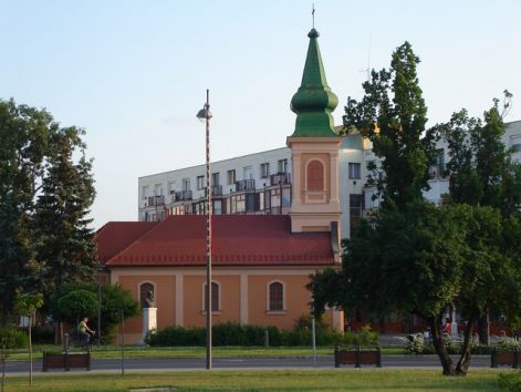 Kápolna a Kossuth téren.
